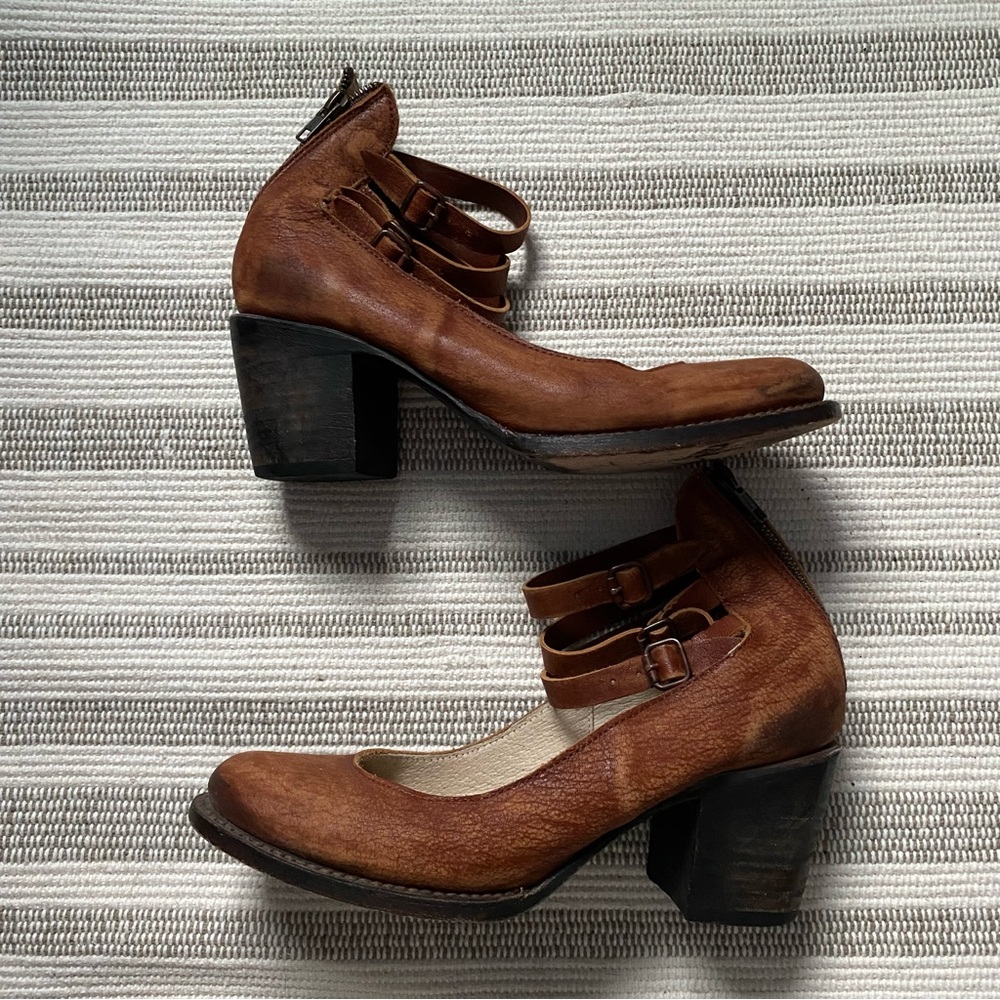 Feeebird Randi Heels Brown - Picture 5 of 8